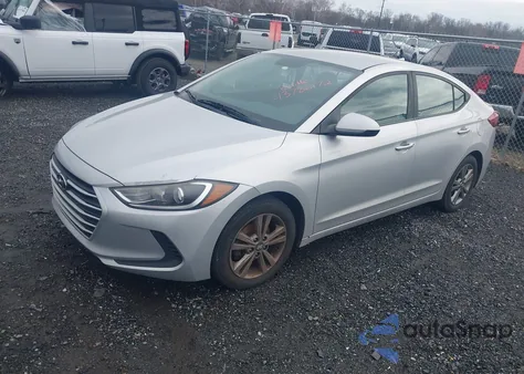 2018 Hyundai Elantra Sel z USA, uszkodzony, nr VIN KMHD84LF8JU610638